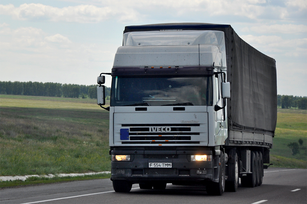 Восточно-Казахстанская область, № F 554 TMM — IVECO EuroStar