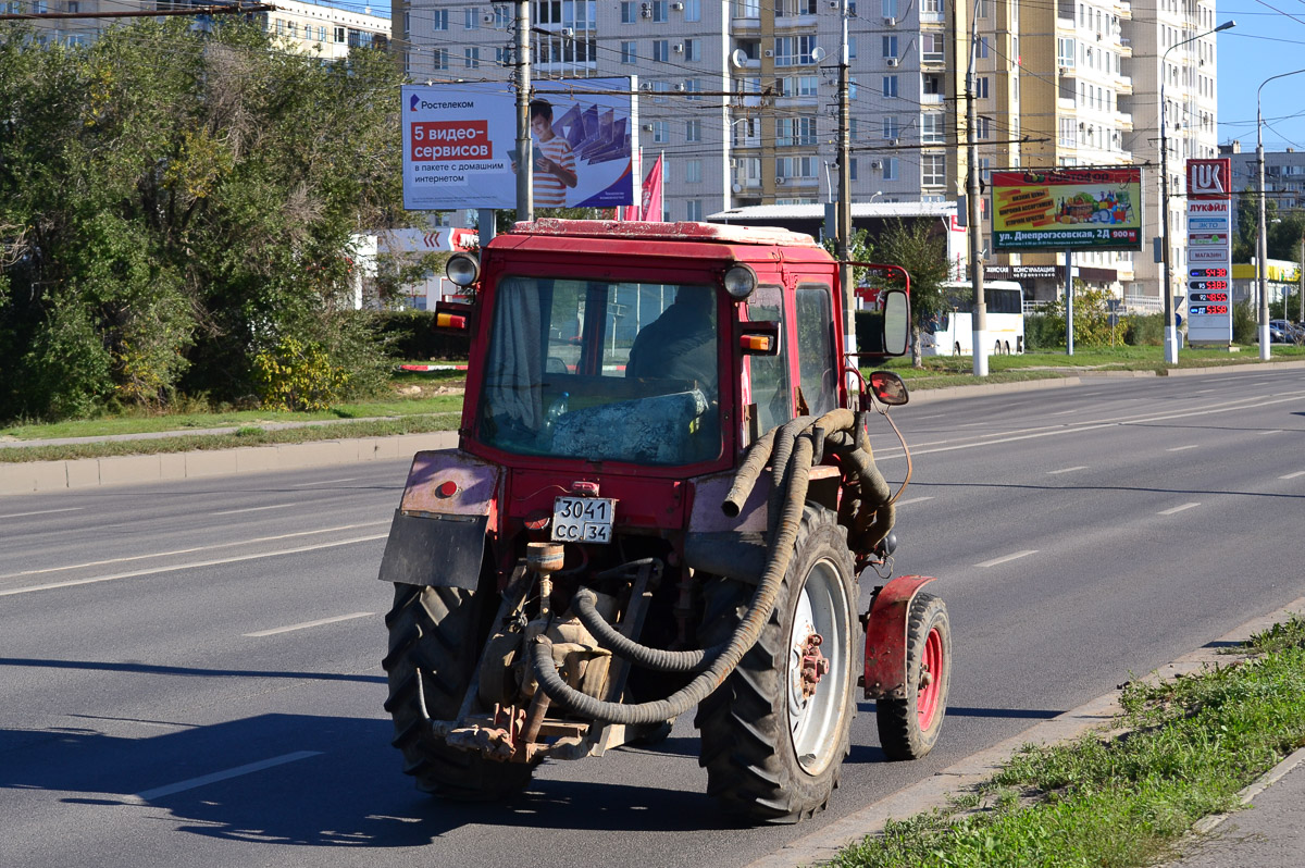 Волгоградская область, № 3041 СС 34 — МТЗ-80