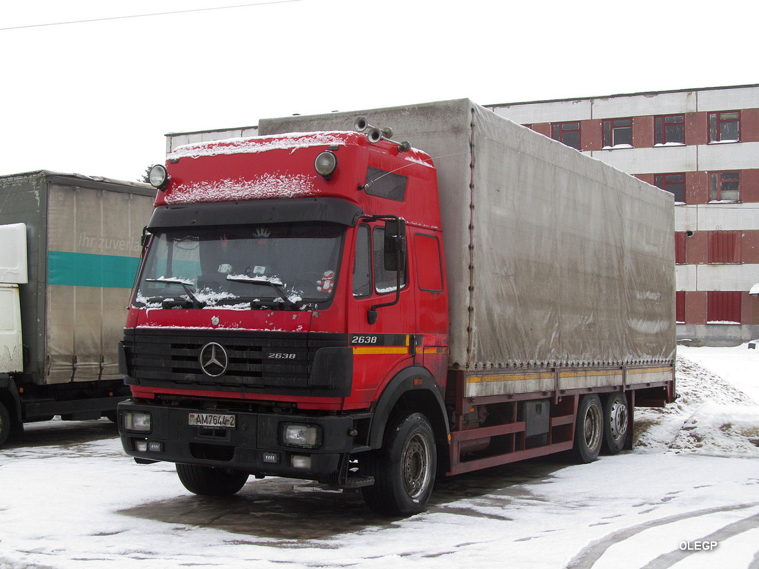 Витебская область, № АМ 7644-2 — Mercedes-Benz SK 2638