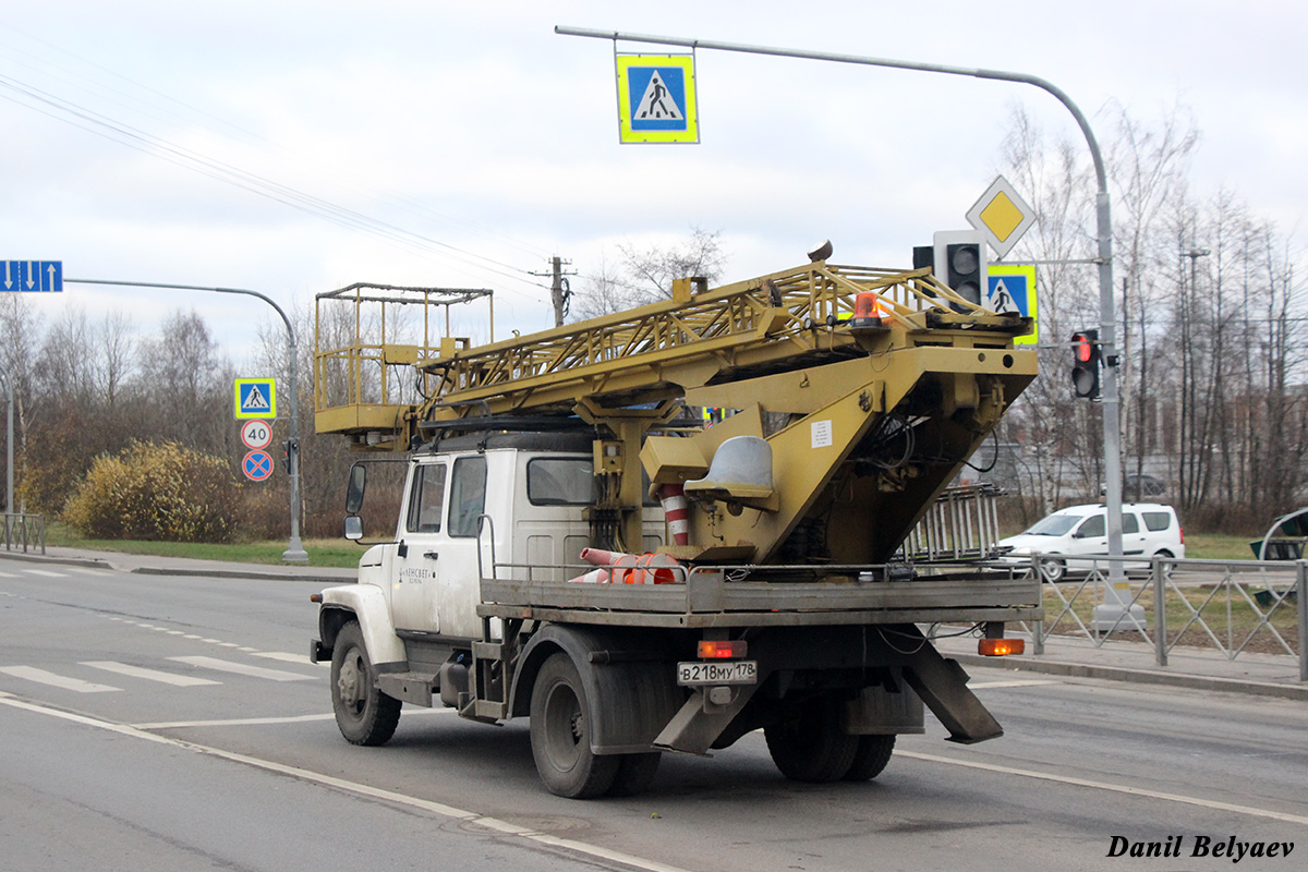 Санкт-Петербург, № В 218 МУ 178 — ГАЗ-3309