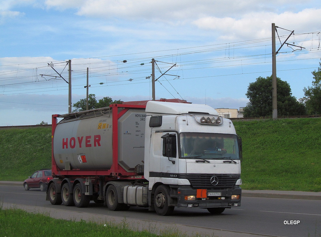 Витебская область, № АА 6259-2 — Mercedes-Benz Actros ('1997) 1843