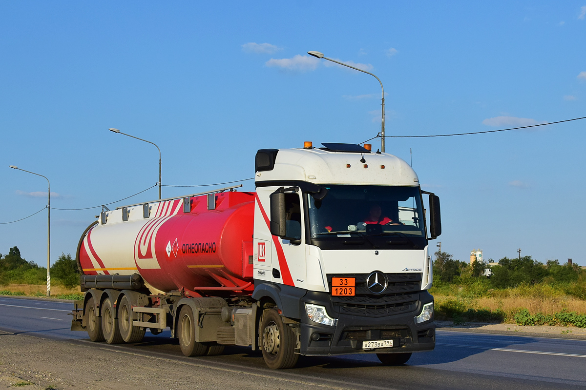 Волгоградская область, № А 273 ВА 797 — Mercedes-Benz Actros '18 1842 [Z9M]