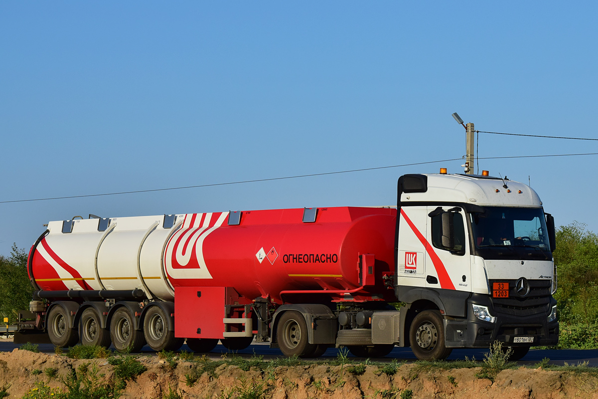 Волгоградская область, № Т 801 ВК 797 — Mercedes-Benz Actros '18 1842 [Z9M]