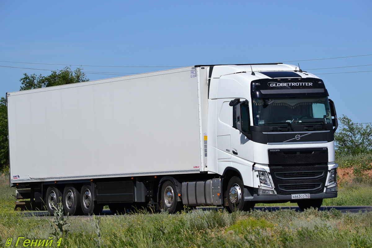 Самарская область, № А 663 СО 763 — Volvo ('2012) FH.460 [X9P]