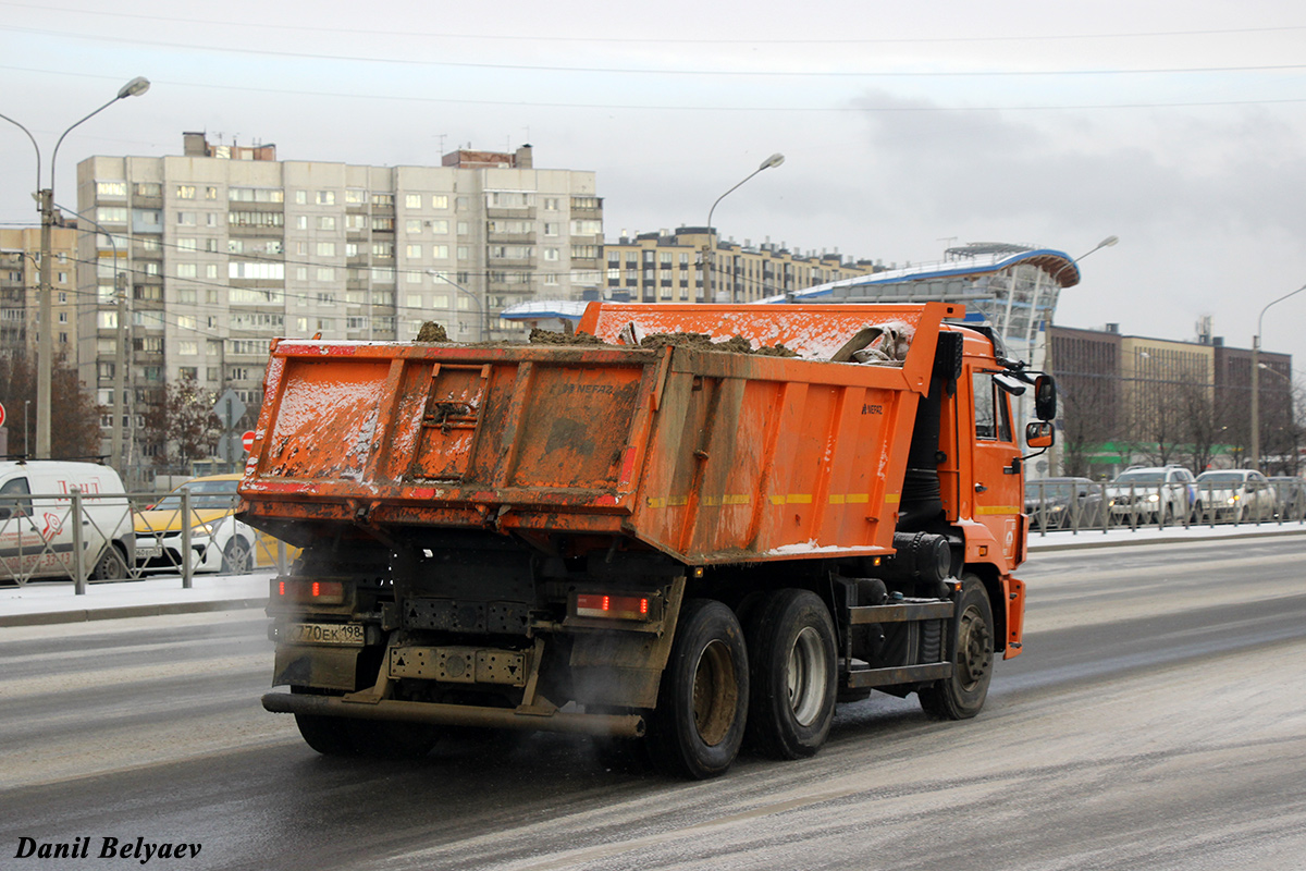 Санкт-Петербург, № К 770 ЕК 198 — КамАЗ-65115-50