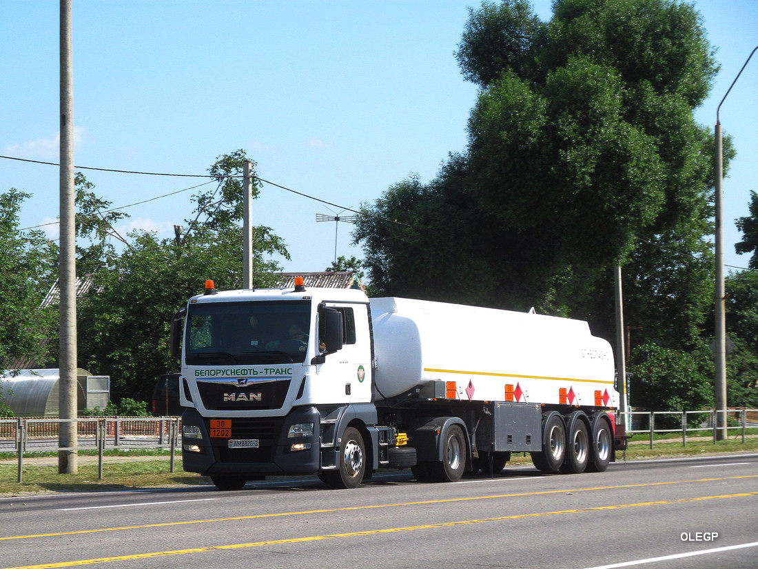 Гомельская область, № АМ 8826-3 — MAN TGX ('2016) 18.420