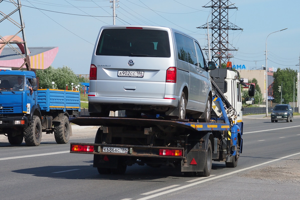 Ханты-Мансийский автоном.округ, № К 686 АС 186 — КамАЗ-4308-C4