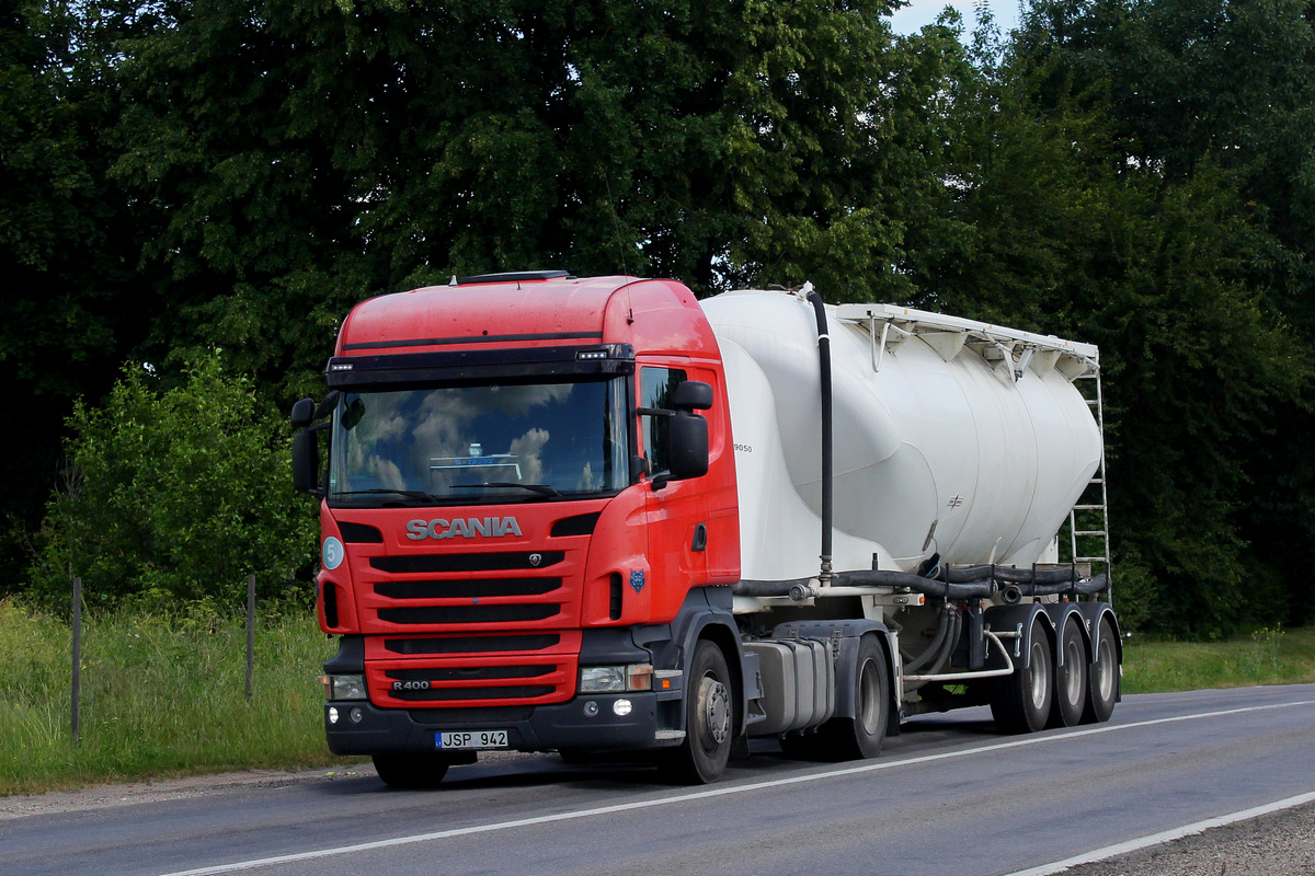 Литва, № JSP 942 — Scania ('2009) R400