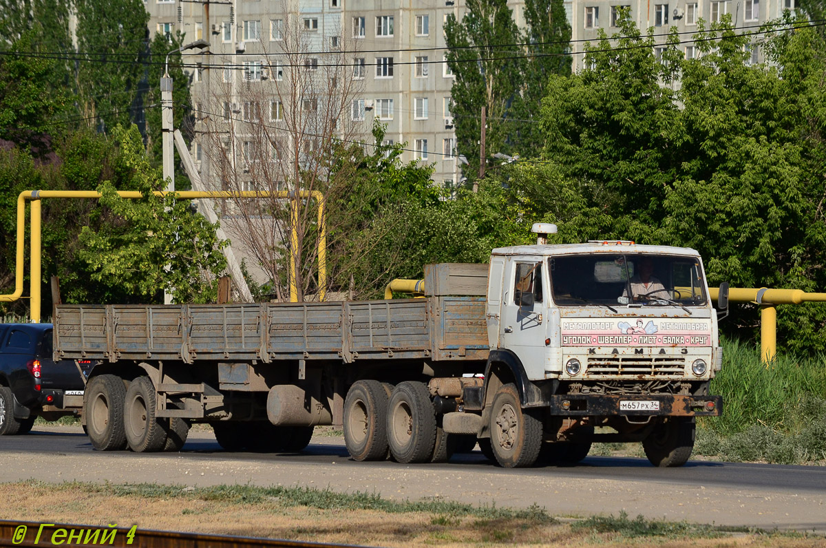 Волгоградская область, № М 657 РХ 34 — КамАЗ-54112