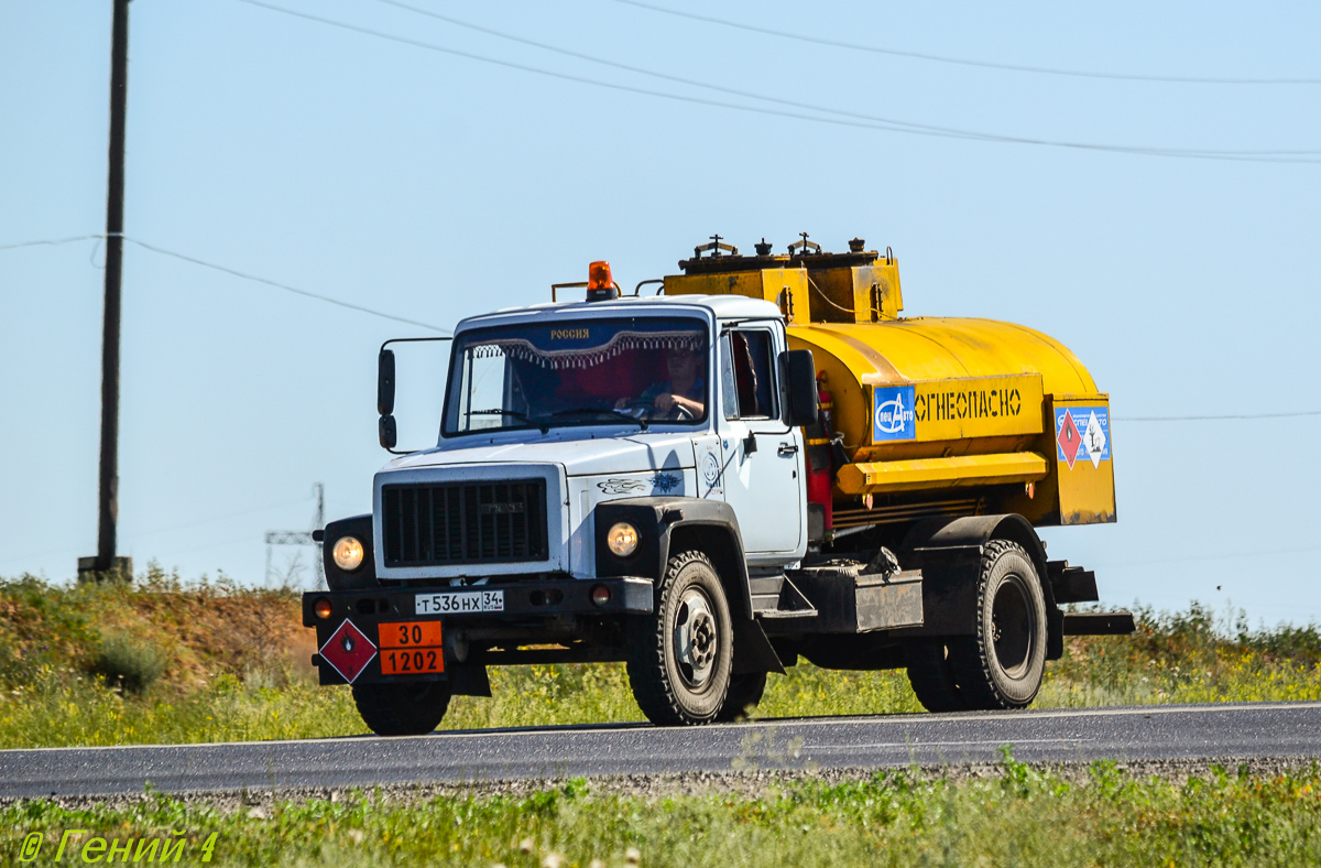 Волгоградская область, № Т 536 НХ 34 — ГАЗ-3307