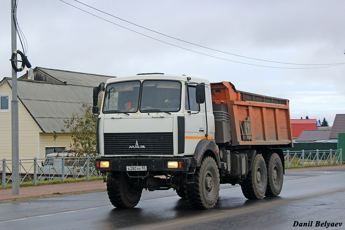 Ненецкий автономный округ, № А 280 АК 83 — МАЗ-651705