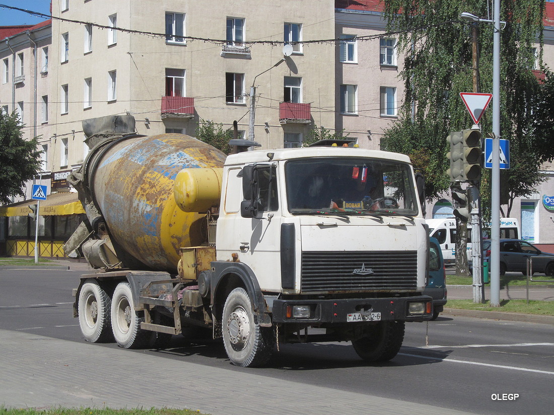 Могилёвская область, № АА 4502-6 — МАЗ-6303 (общая модель)