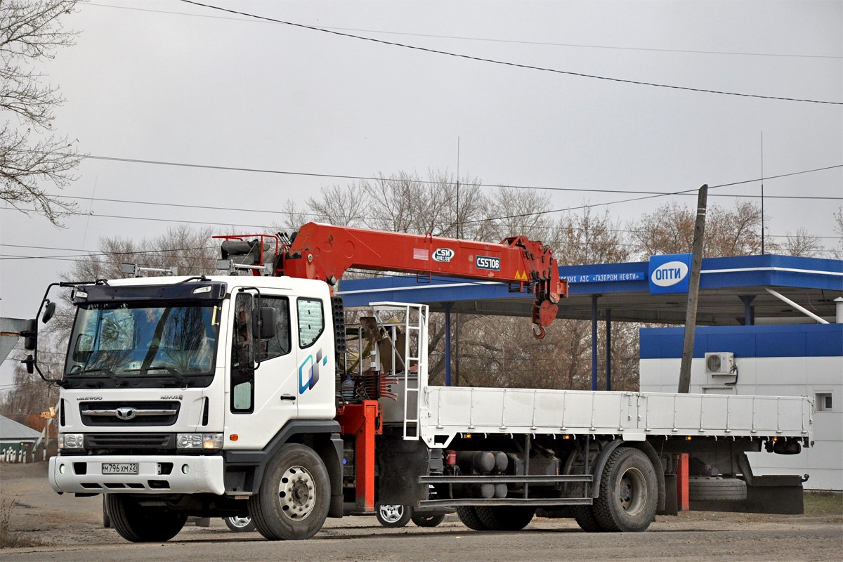 Алтайский край, № М 796 ХМ 22 — Daewoo Novus