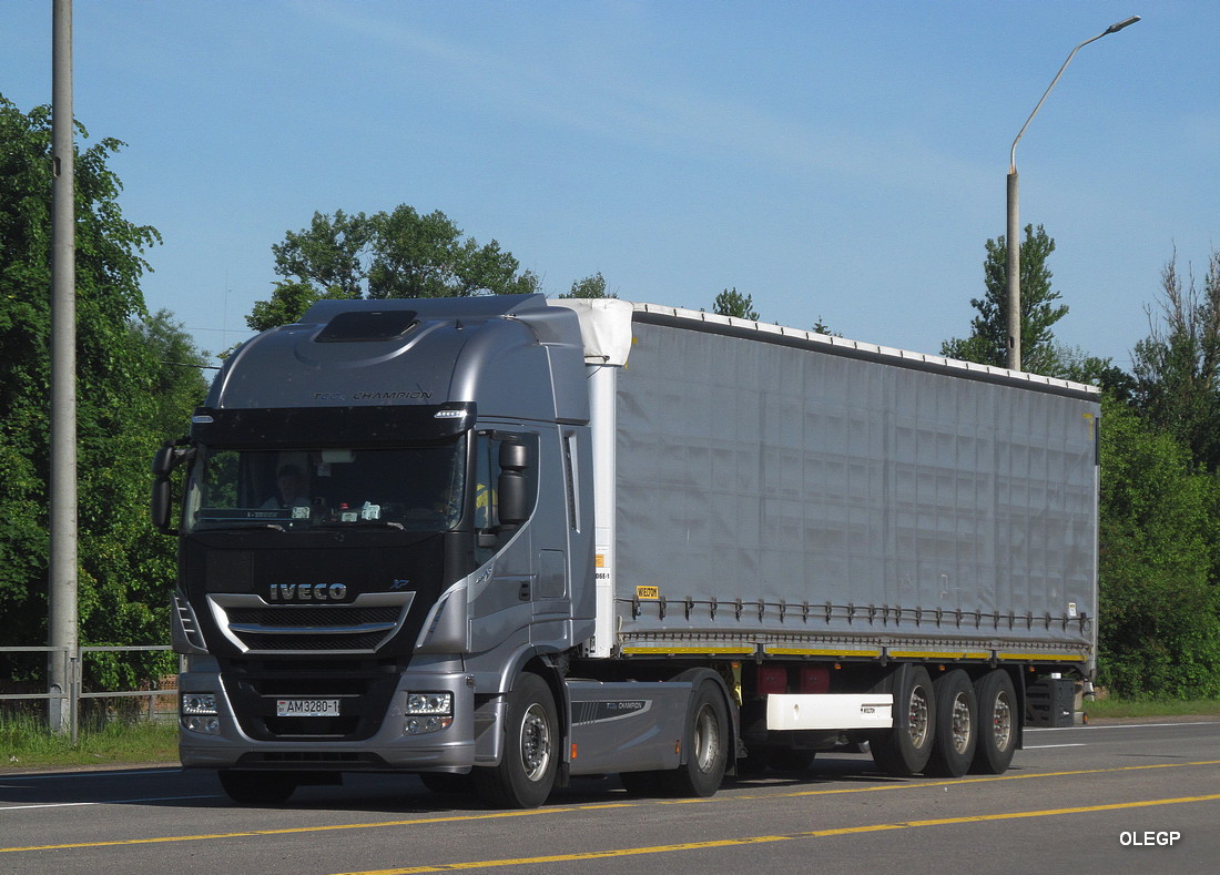 Брестская область, № АМ 3280-1 — IVECO Stralis ('2012)