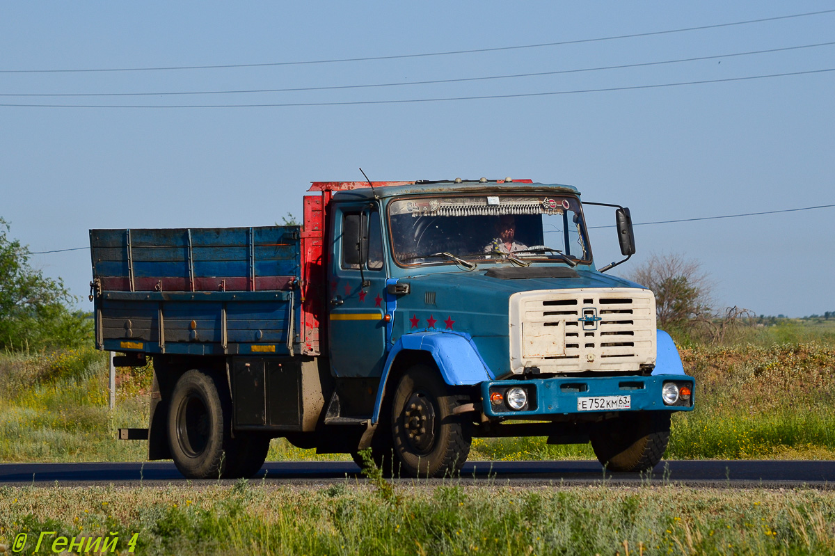 Самарская область, № Е 752 КМ 63 — ЗИЛ-433360