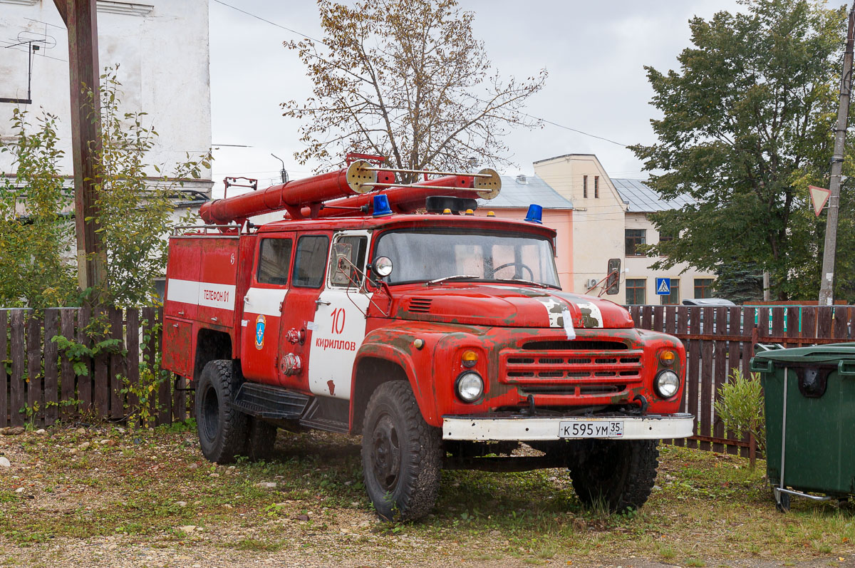 Вологодская область, № К 595 УМ 35 — ЗИЛ-431412