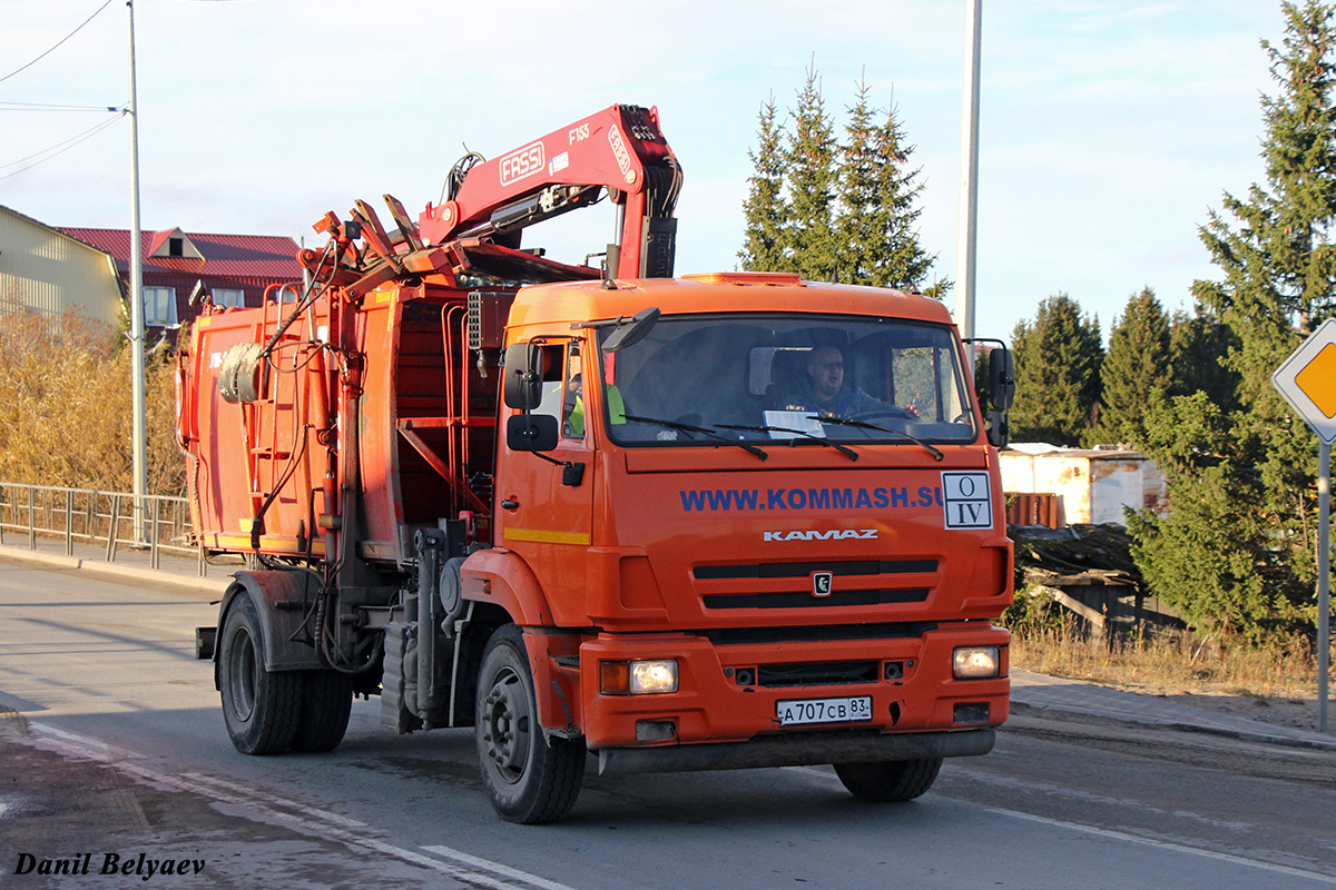 Ненецкий автономный округ, № А 707 СВ 83 — КамАЗ-43253-R4