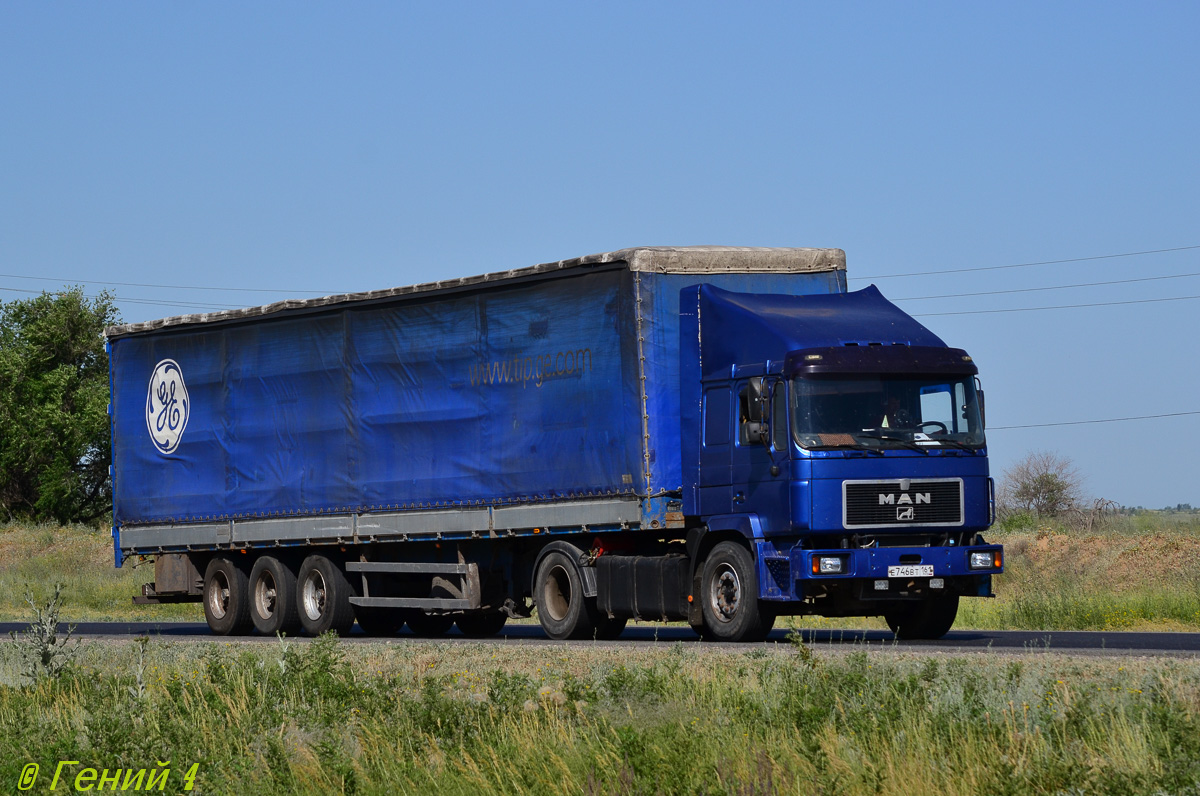 Ростовская область, № Е 746 ВТ 161 — MAN F90 (общая модель)