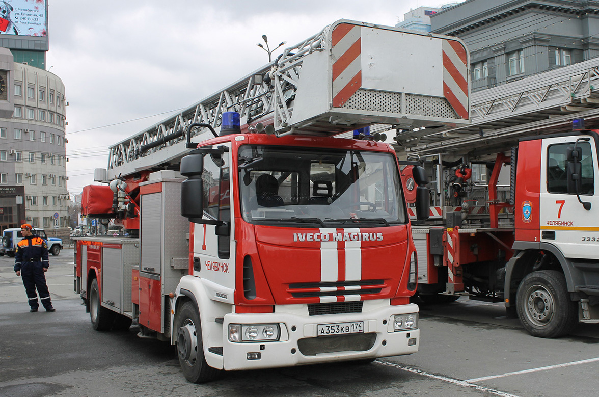 Челябинская область, № А 353 КВ 174 — IVECO EuroCargo ('2008)