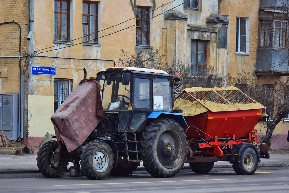 Волгоградская область, № 5264 ВН 34 — Беларус-82.1; Прицепы дорожные — Прицепы дорожные (общая)