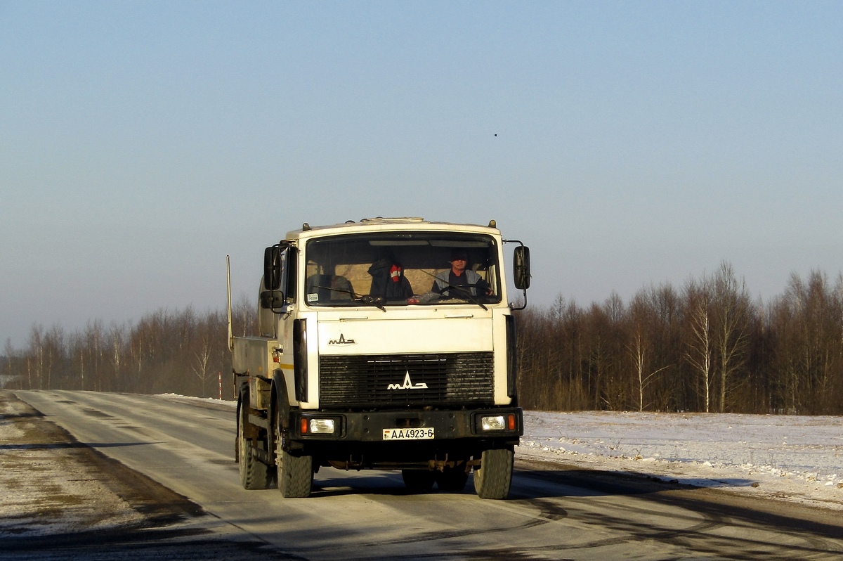 Могилёвская область, № АА 4923-6 — МАЗ-5337 (общая модель)