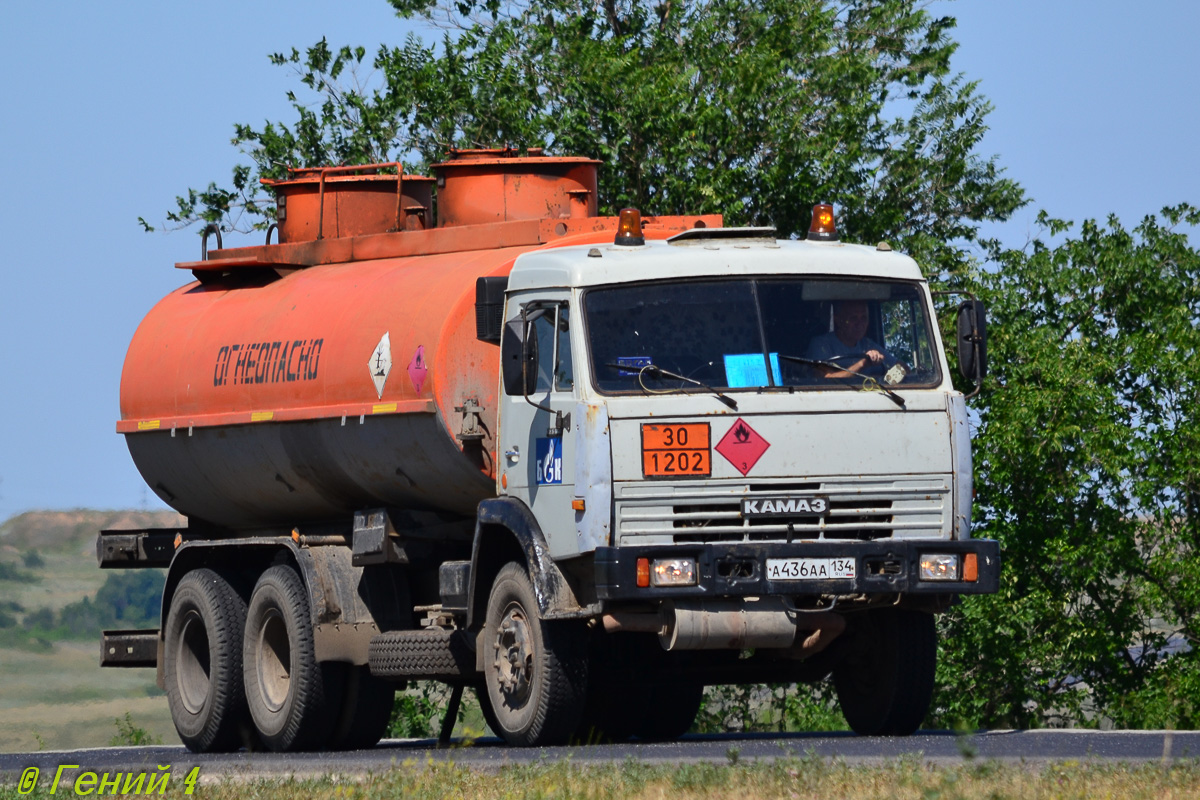 Волгоградская область, № А 436 АА 134 — КамАЗ-53229-02 [53229C]