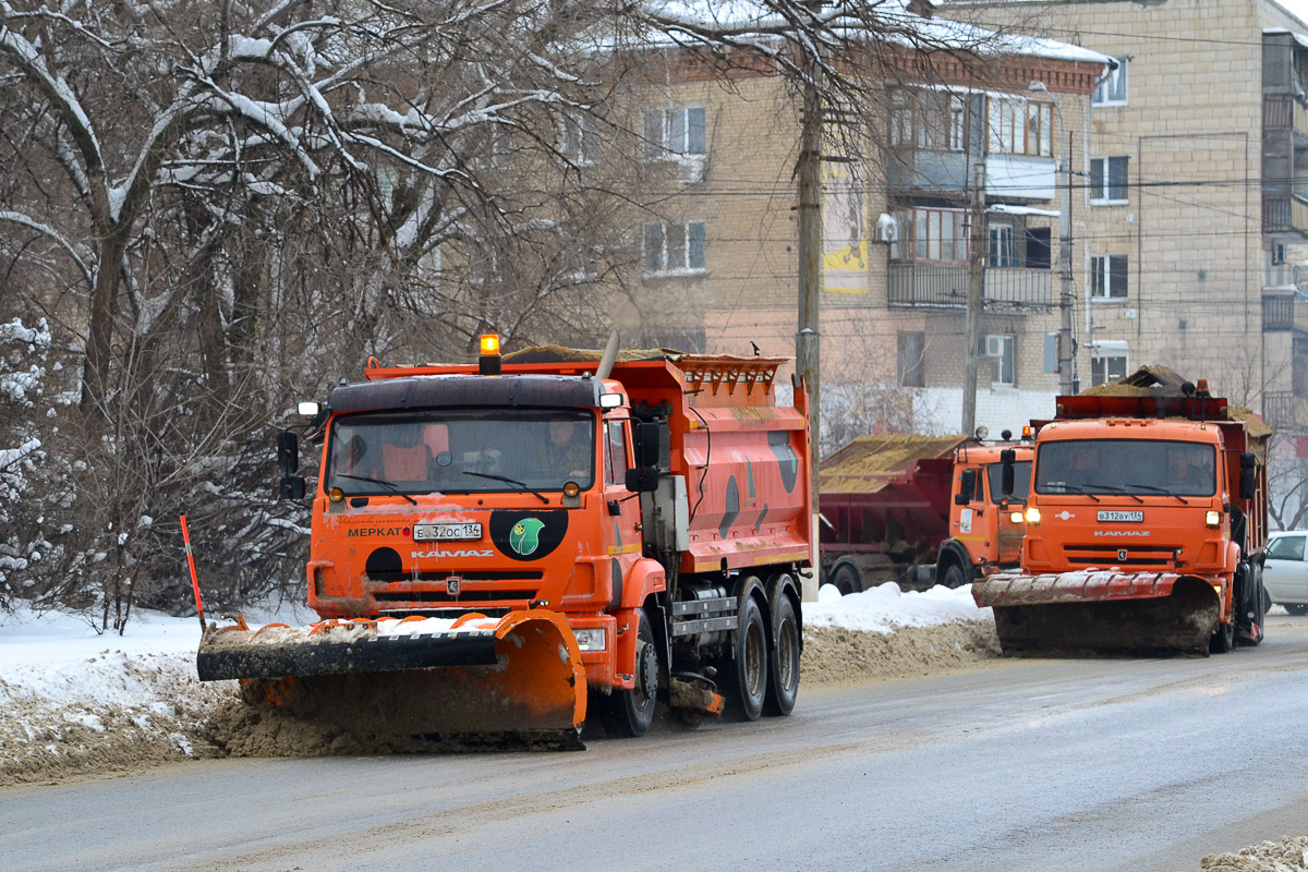 Волгоградская область, № Е 332 ОС 134 — КамАЗ-65115-A5; Волгоградская область, № В 312 ВУ 134 — КамАЗ-65115-L4