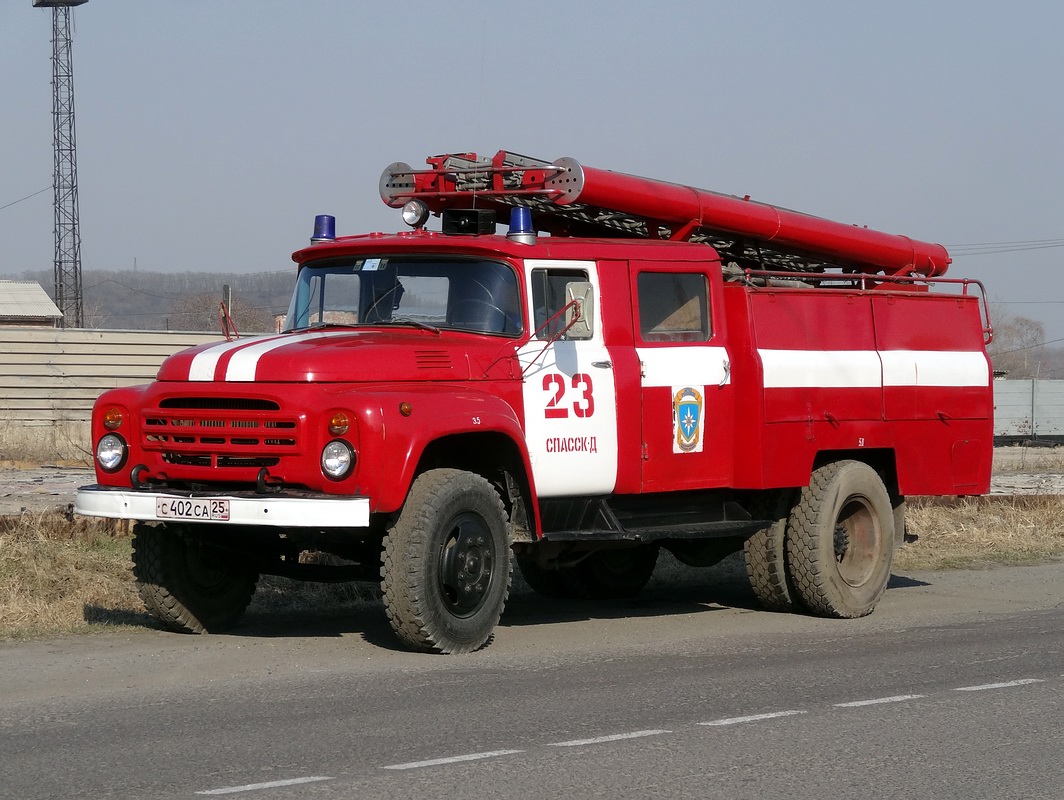 Приморский край, № С 402 СА 25 — ЗИЛ-130 (общая модель)