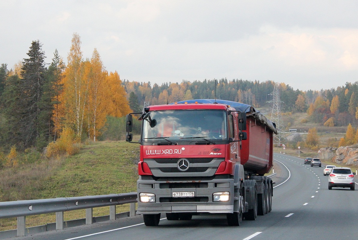 Санкт-Петербург, № В 738 ТТ 178 — Mercedes-Benz Axor 1840 [Z9M]