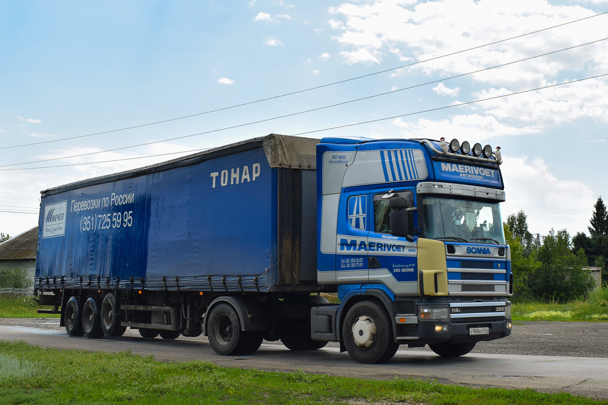 Саратовская область, № Е 988 КО 164 — Scania ('1996) R114L