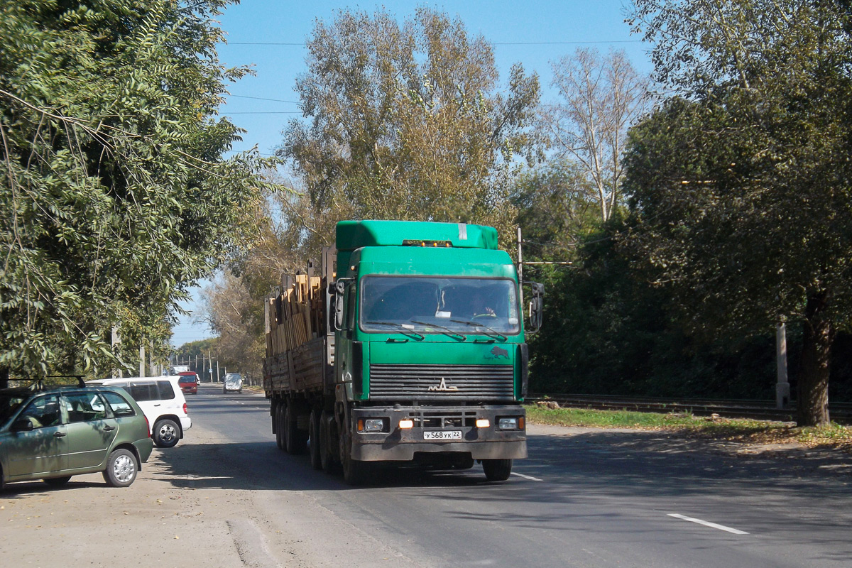 Алтайский край, № У 568 УК 22 — МАЗ-6430A8