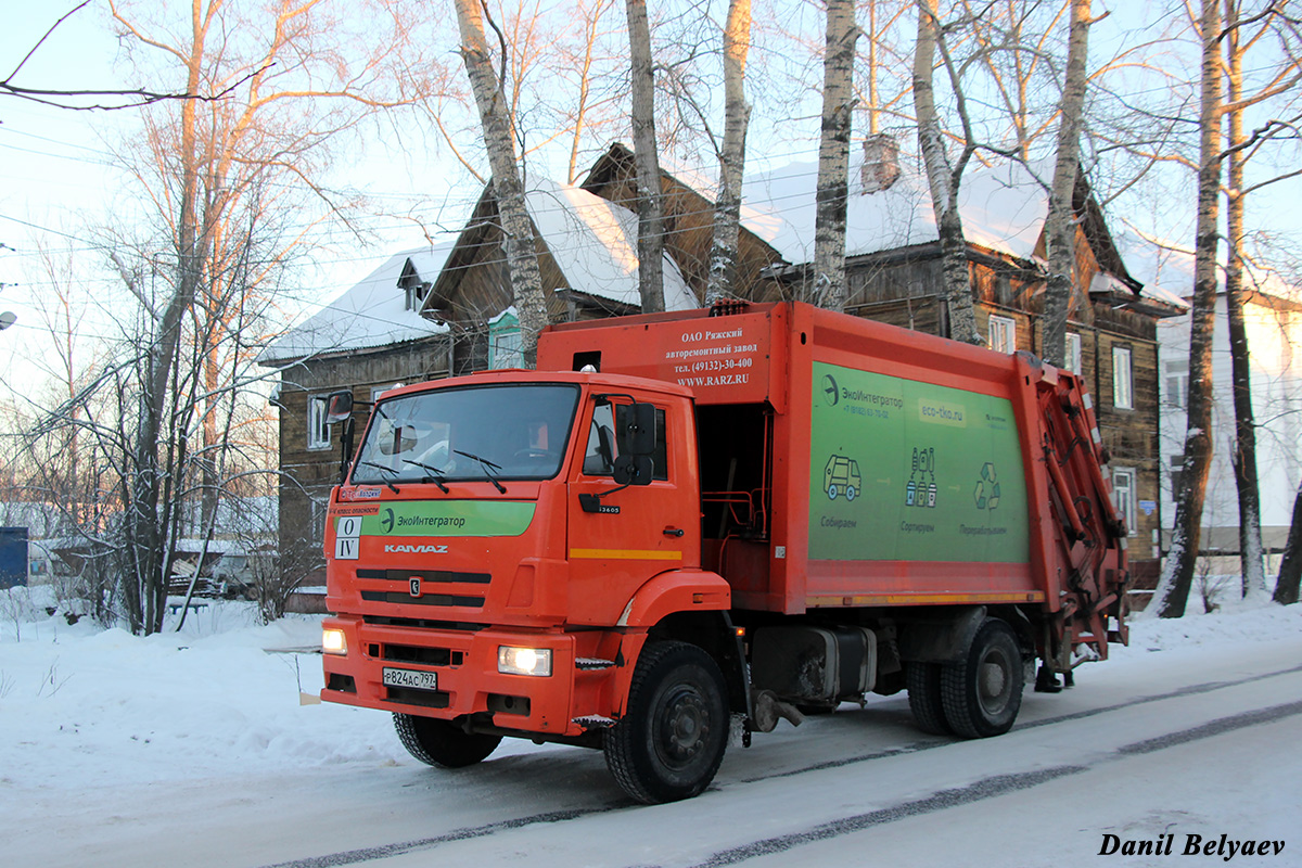 Архангельская область, № Р 824 АС 797 — КамАЗ-53605-A5