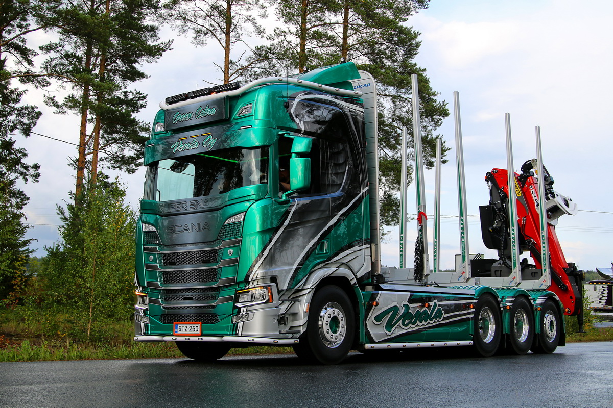 Финляндия, № STZ-250 — Scania ('2016, общая модель)
