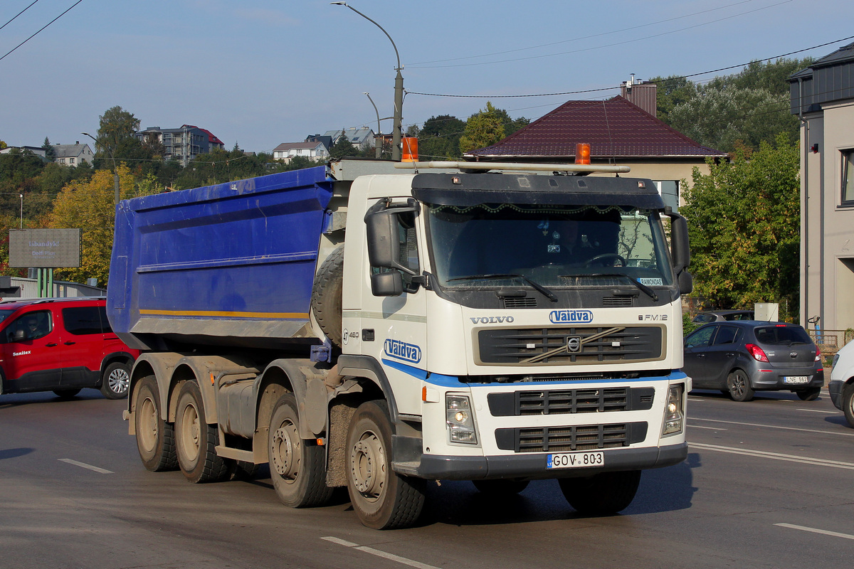 Литва, № GOV 803 — Volvo ('2002) FM12.480