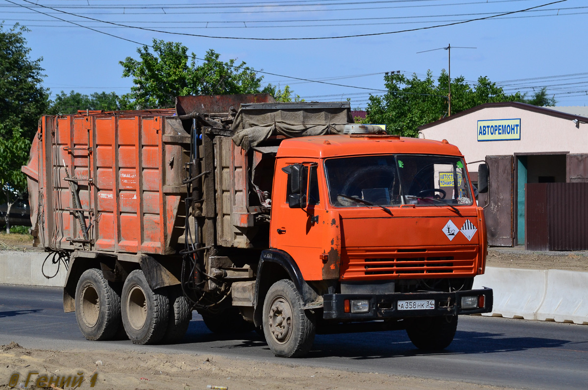 Волгоградская область, № А 358 НК 34 — КамАЗ-53215-15 [53215R]