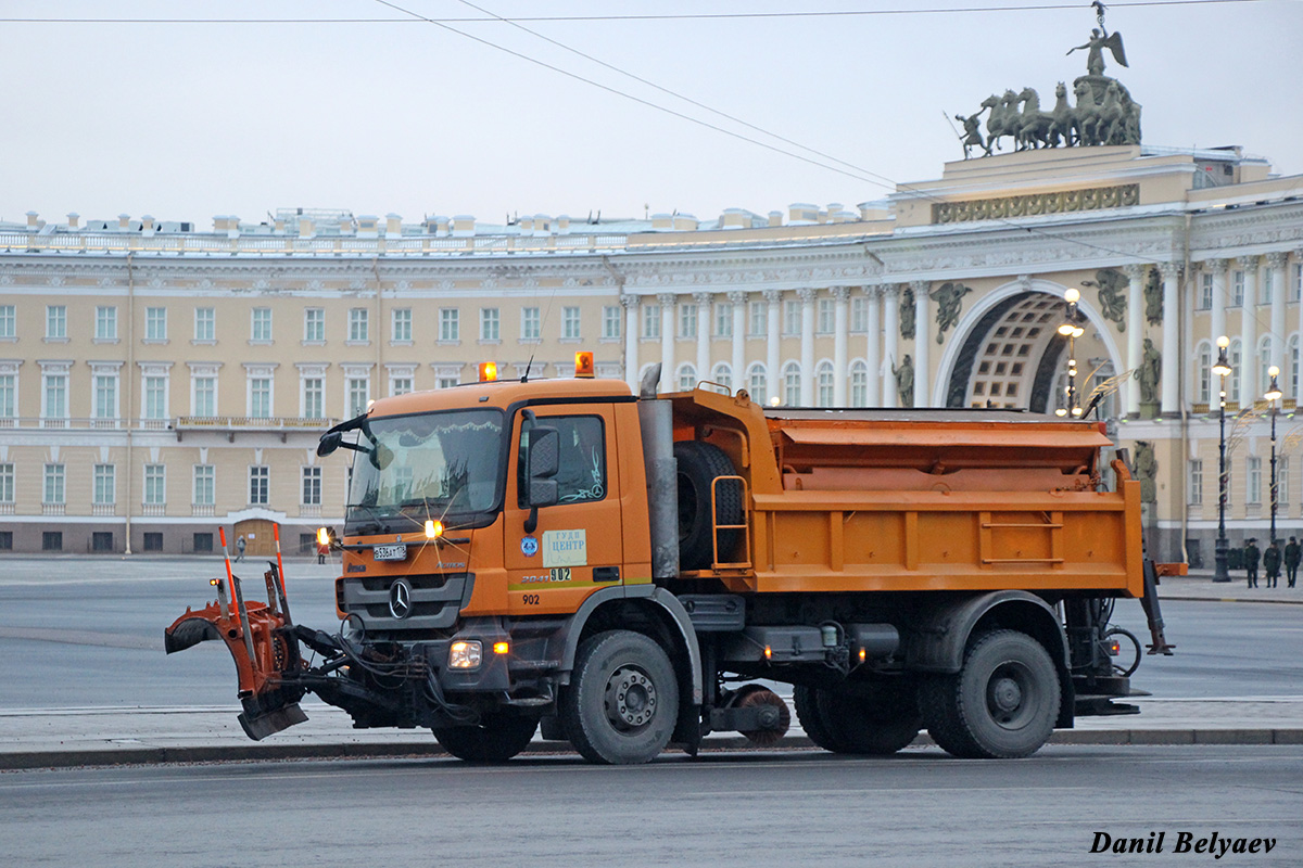 Санкт-Петербург, № 902 — Mercedes-Benz Actros ('2009) 2041