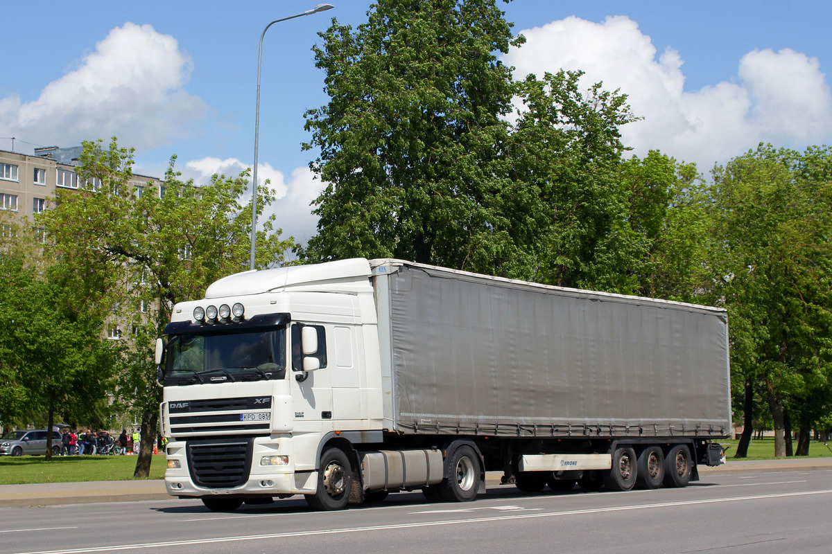 Литва, № KPD 085 — DAF XF105 FT