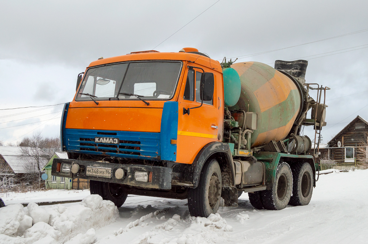 Свердловская область, № М 348 МХ 96 — КамАЗ-53229-01 [53229A]