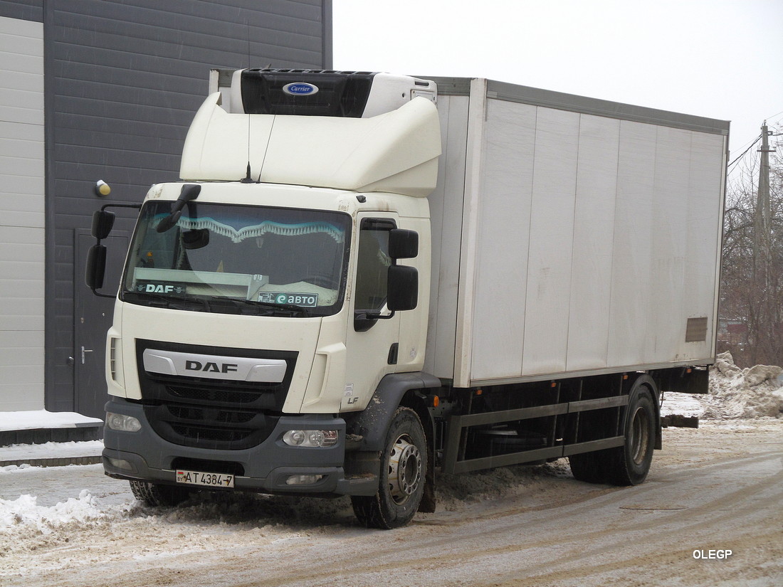 Минская область, № АТ 4384-7 — DAF LF Euro6 FA