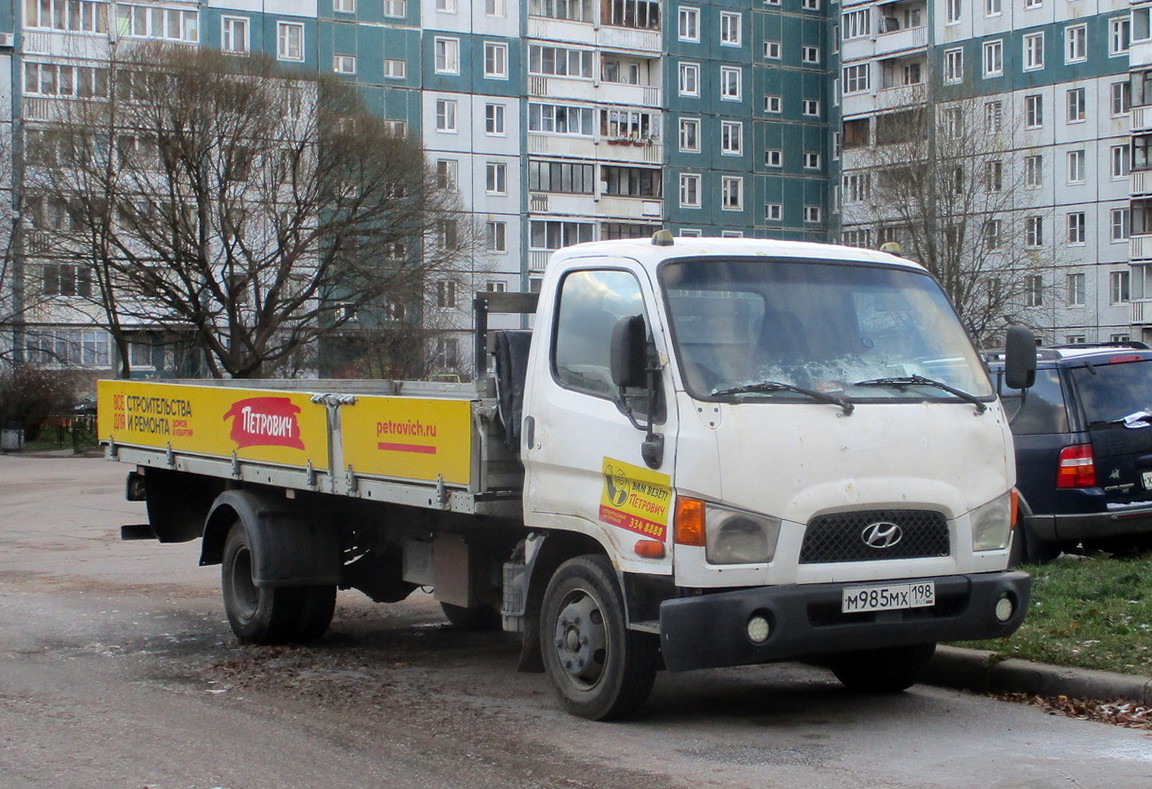 Санкт-Петербург, № М 985 МХ 198 — Hyundai HD78 ('2004)