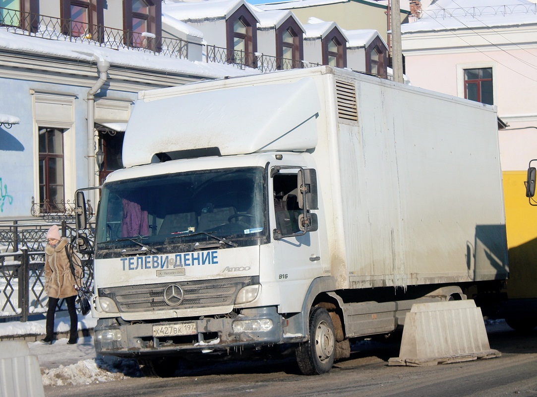 Москва, № Х 427 ВК 197 — Mercedes-Benz Atego 816