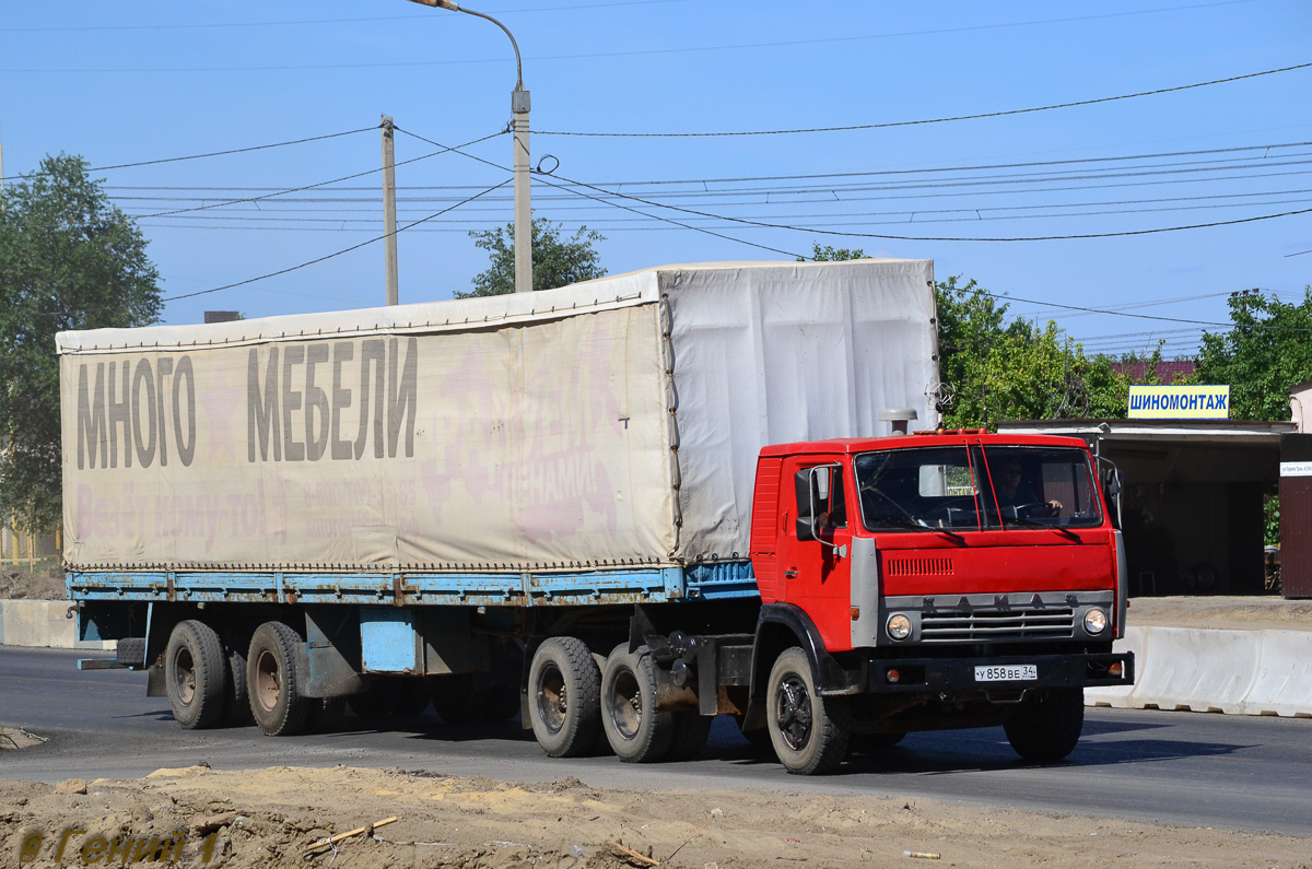 Волгоградская область, № У 858 ВЕ 34 — КамАЗ-5410