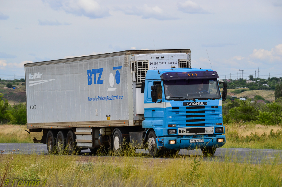 Ставропольский край, № В 176 УУ 126 — Scania (III) R113M