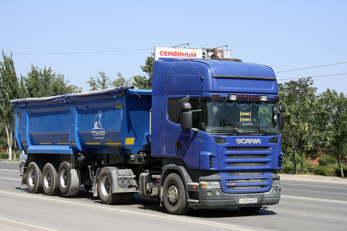 Ростовская область, № С 009 КМ 61 — Scania ('2004) R420