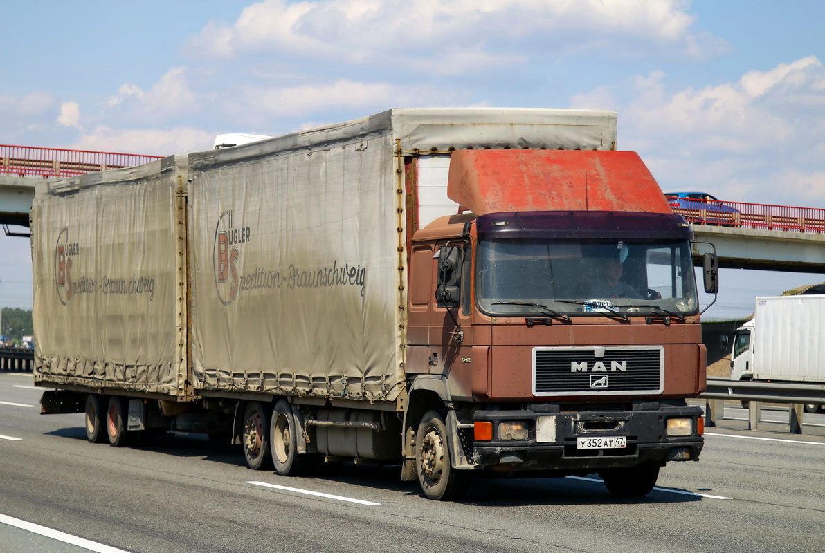 Ленинградская область, № У 352 АТ 47 — MAN F2000 23.xxx (общая)