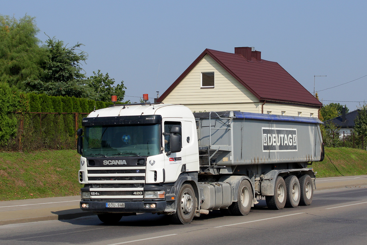 Литва, № COU 948 — Scania ('1996) P124L