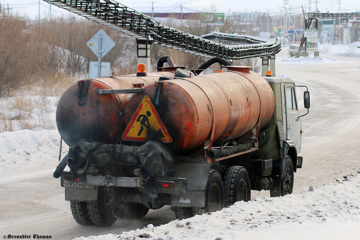 Саха (Якутия), № О 953 МВ 14 — КамАЗ-5320