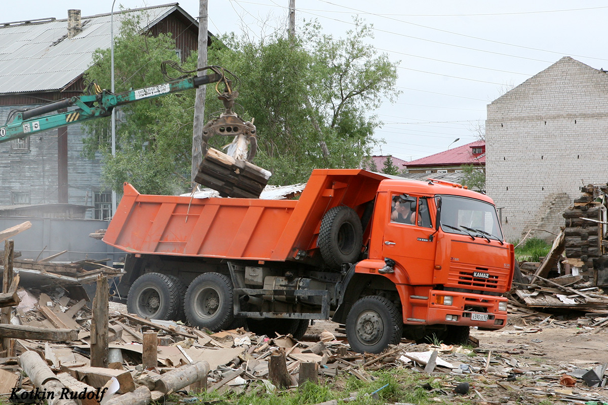 Ненецкий автономный округ, № А 590 ОЕ 83 — КамАЗ-65111 (общая модель)