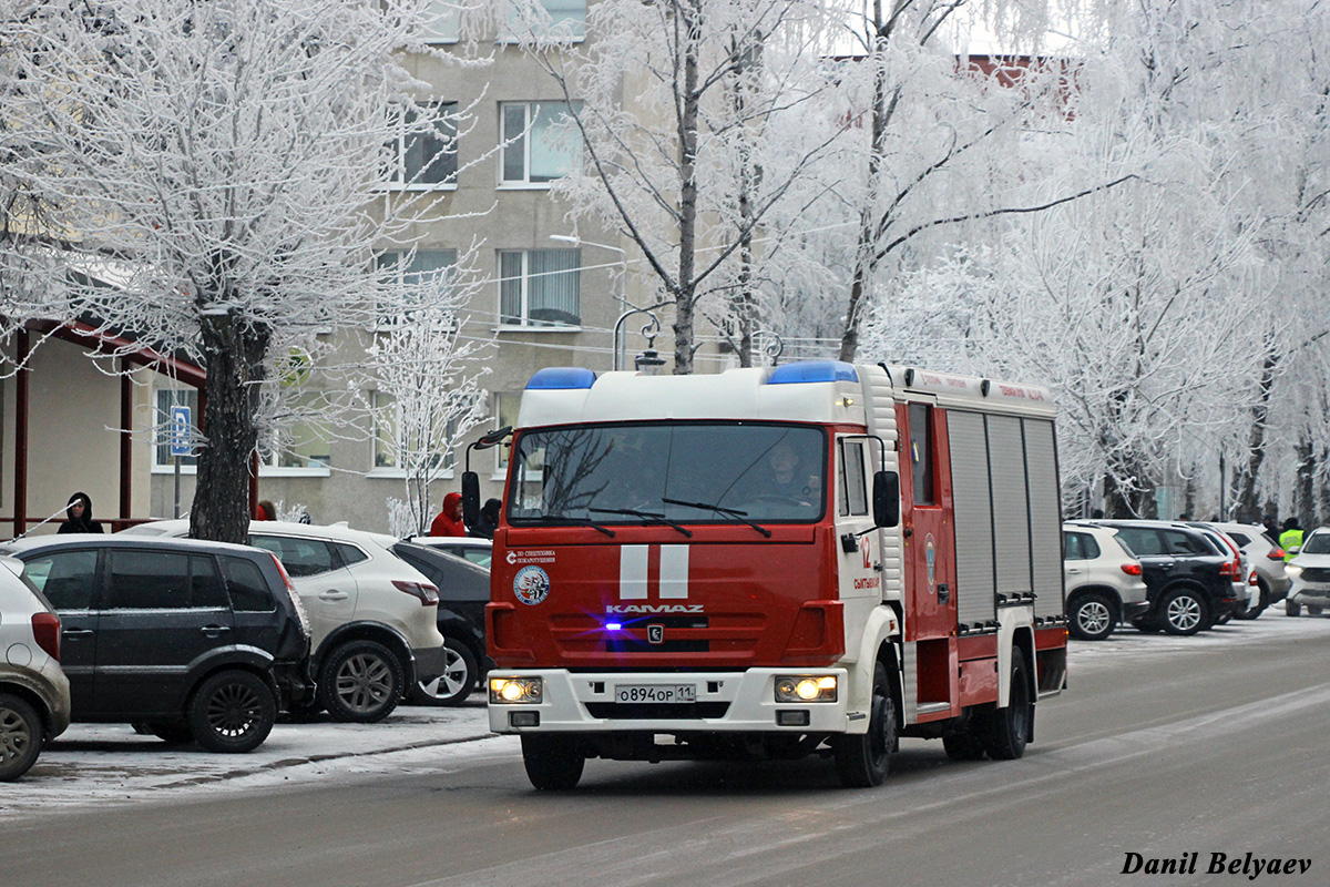 Коми, № О 894 ОР 11 — КамАЗ-4308-H3