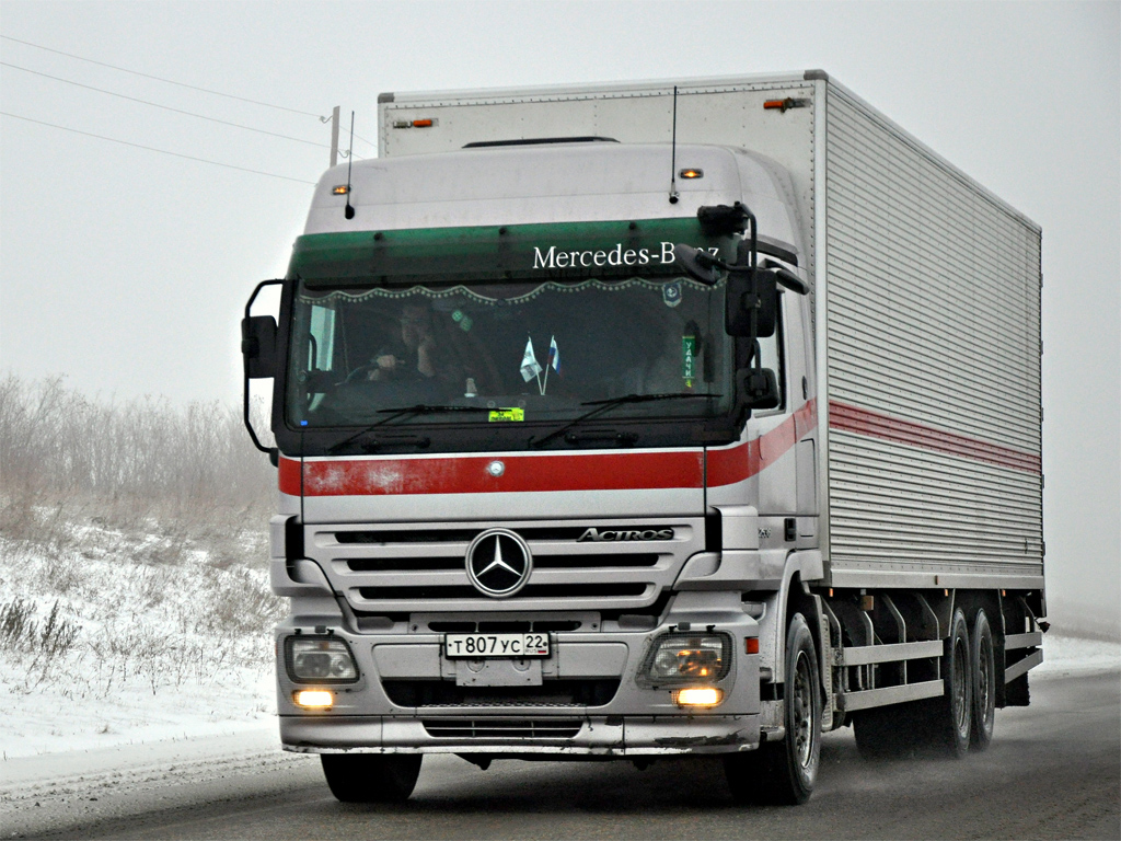 Алтайский край, № Т 807 УС 22 — Mercedes-Benz Actros ('2003) 2536